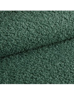 Polsterstoff TENA Boucle Frottier-Velours - Flaschengrün