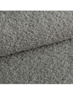 Polsterstoff TENA Boucle Frottier-Velours - Grau