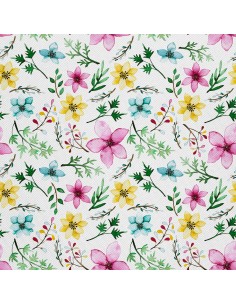 OUTDOOR DEKOSTOFFE OXFORD - Motiv Blumen 1 I DX138