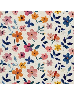 OUTDOOR DEKOSTOFFE OXFORD - Motiv Blumen I DX5106