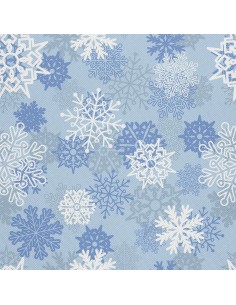 OUTDOOR DEKOSTOFFE OXFORD - Motiv Winter Weihnachten I DX144