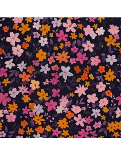 OUTDOOR DEKOSTOFFE OXFORD - Motiv Blumen I DX5121