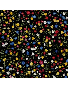 OUTDOOR DEKOSTOFFE OXFORD - Motiv Blumen I DX5125