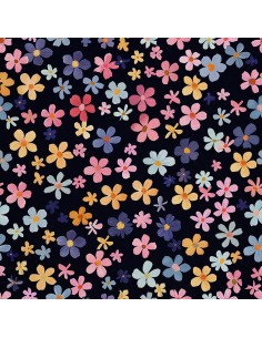 OUTDOOR DEKOSTOFFE OXFORD - Motiv Blumen I DX5145