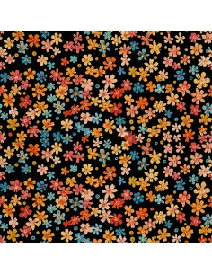 OUTDOOR DEKOSTOFFE OXFORD - Motiv Blumen I DX5149