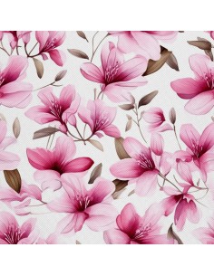 OUTDOOR DEKOSTOFFE OXFORD - Motiv Blumen I DX5154