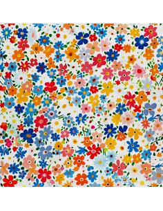 OUTDOOR DEKOSTOFFE OXFORD - Motiv Blumen I DX5163