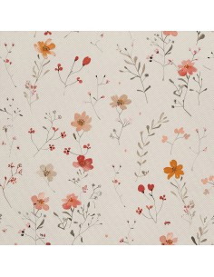 OUTDOOR DEKOSTOFFE OXFORD - Motiv Blumen I DX5174