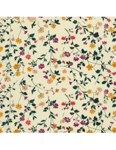 OUTDOOR DEKOSTOFFE OXFORD - Motiv Blumen I DX5184