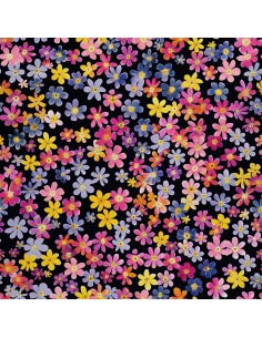 OUTDOOR DEKOSTOFFE OXFORD - Motiv Blumen I DX5191