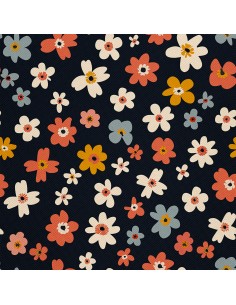OUTDOOR DEKOSTOFFE OXFORD - Motiv Blumen I DX5195