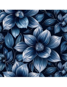 OUTDOOR DEKOSTOFFE OXFORD - Motiv Blumen I DX5198