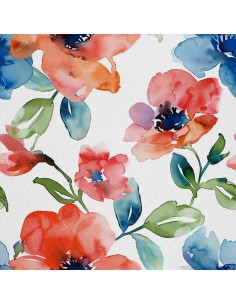 OUTDOOR DEKOSTOFFE OXFORD - Motiv Blumen I DX5203
