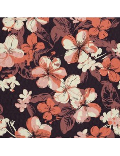 OUTDOOR DEKOSTOFFE OXFORD - Motiv Blumen I DX5204