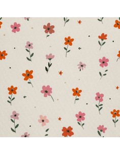 OUTDOOR DEKOSTOFFE OXFORD - Motiv Blumen I DX5211
