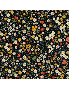 OUTDOOR DEKOSTOFFE OXFORD - Motiv Blumen I DX5212