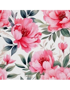 OUTDOOR DEKOSTOFFE OXFORD - Motiv Blumen I DX5224