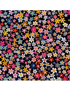 OUTDOOR DEKOSTOFFE OXFORD - Motiv Blumen I DX5233