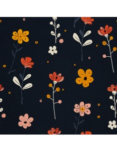 OUTDOOR DEKOSTOFFE OXFORD - Motiv Blumen I DX5234