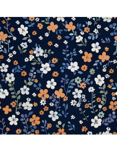 OUTDOOR DEKOSTOFFE OXFORD - Motiv Blumen I DX5241