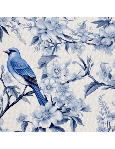 OUTDOOR DEKOSTOFFE OXFORD - Motiv Blumen I DX5254