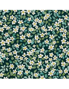 OUTDOOR DEKOSTOFFE OXFORD - Motiv Blumen I DX5261