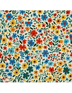 OUTDOOR DEKOSTOFFE OXFORD - Motiv Blumen I DX5284