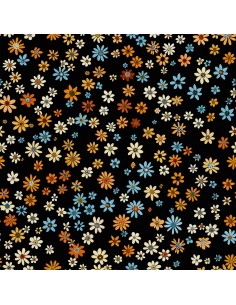 OUTDOOR DEKOSTOFFE OXFORD - Motiv Blumen I DX5287
