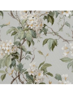 OUTDOOR DEKOSTOFFE OXFORD - Motiv Blumen I DX5288