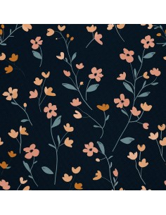 OUTDOOR DEKOSTOFFE OXFORD - Motiv Blumen I DX5298