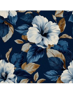 OUTDOOR DEKOSTOFFE OXFORD - Motiv Blumen I DX5303