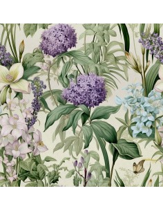 OUTDOOR DEKOSTOFFE OXFORD - Motiv Blumen I DX5304
