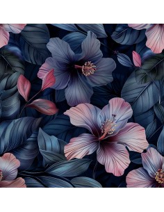 OUTDOOR DEKOSTOFFE OXFORD - Motiv Blumen I DX5306