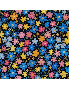 OUTDOOR DEKOSTOFFE OXFORD - Motiv Blumen I DX5313