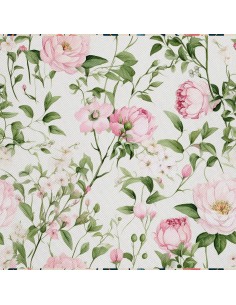 OUTDOOR DEKOSTOFFE OXFORD - Motiv Blumen I DX5321