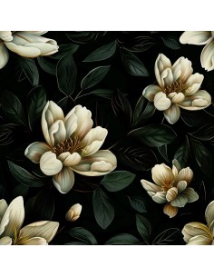 OUTDOOR DEKOSTOFFE OXFORD - Motiv Blumen I DX5326