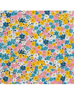 OUTDOOR DEKOSTOFFE OXFORD - Motiv Blumen I DX5338