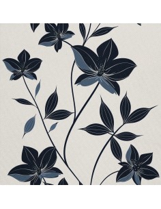 OUTDOOR DEKOSTOFFE OXFORD - Motiv Blumen I DX5340