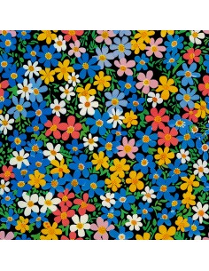 OUTDOOR DEKOSTOFFE OXFORD - Motiv Blumen I DX5345