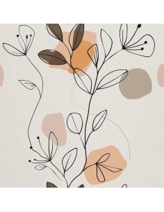 OUTDOOR DEKOSTOFFE OXFORD - Motiv Blumen I DX5353