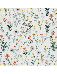 OUTDOOR DEKOSTOFFE OXFORD - Motiv Blumen I DX5356