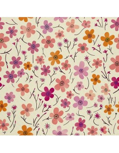 OUTDOOR DEKOSTOFFE OXFORD - Motiv Blumen I DX5363