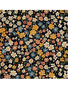 OUTDOOR DEKOSTOFFE OXFORD - Motiv Blumen I DX5371