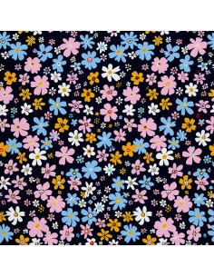 OUTDOOR DEKOSTOFFE OXFORD - Motiv Blumen I DX5389
