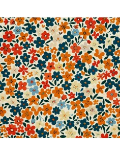 OUTDOOR DEKOSTOFFE OXFORD - Motiv Blumen I DX5390
