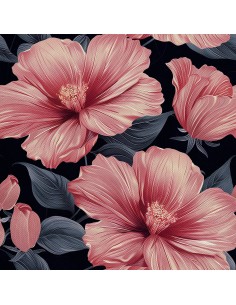 OUTDOOR DEKOSTOFFE OXFORD - Motiv Blumen I DX5392