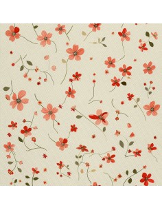 OUTDOOR DEKOSTOFFE OXFORD - Motiv Blumen I DX5393