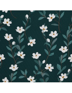 OUTDOOR DEKOSTOFFE OXFORD - Motiv Blumen I DX5399