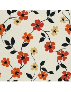 OUTDOOR DEKOSTOFFE OXFORD - Motiv Blumen I DX5411