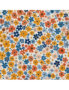 OUTDOOR DEKOSTOFFE OXFORD - Motiv Blumen I DX5420